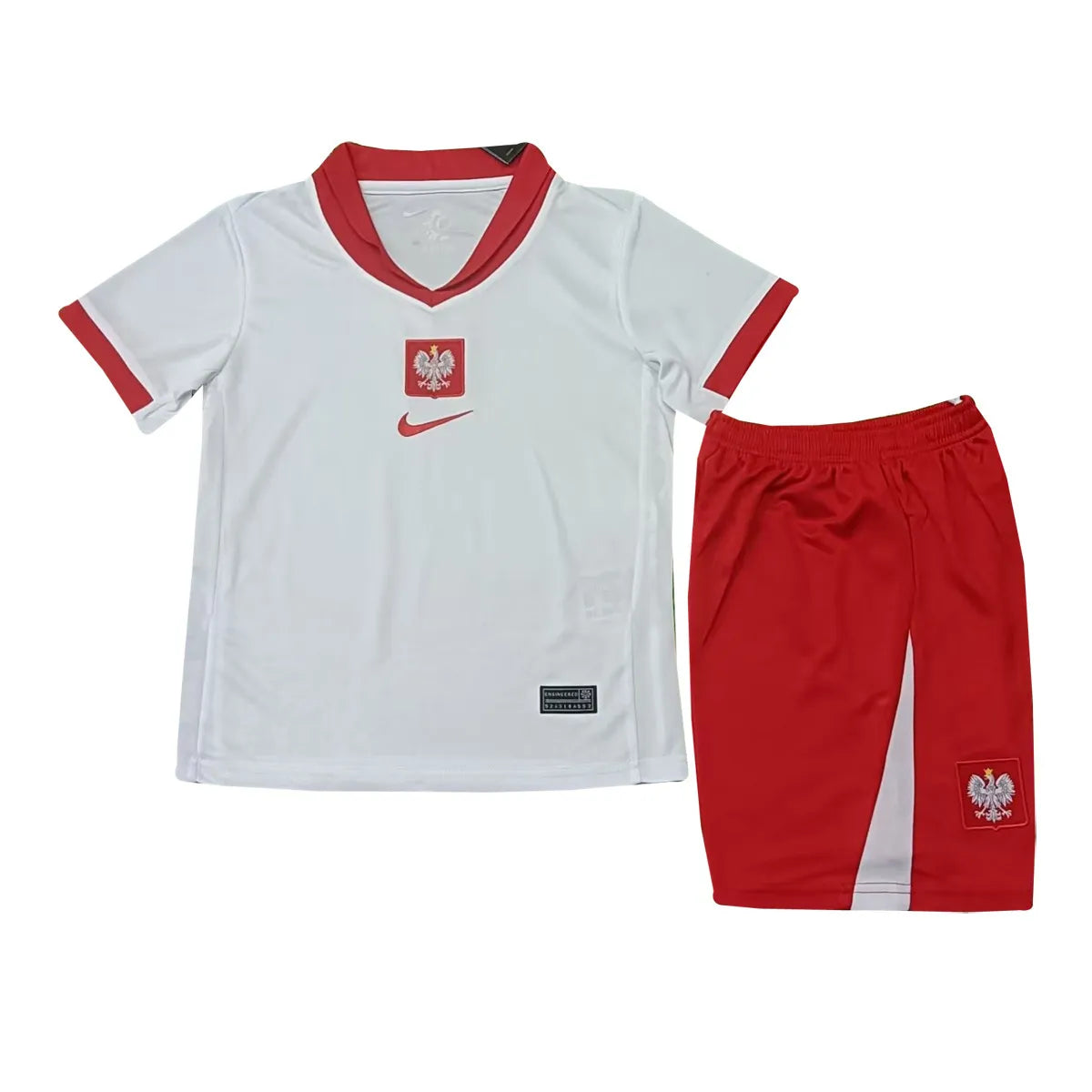 Kids Poland Home Jersey 2024