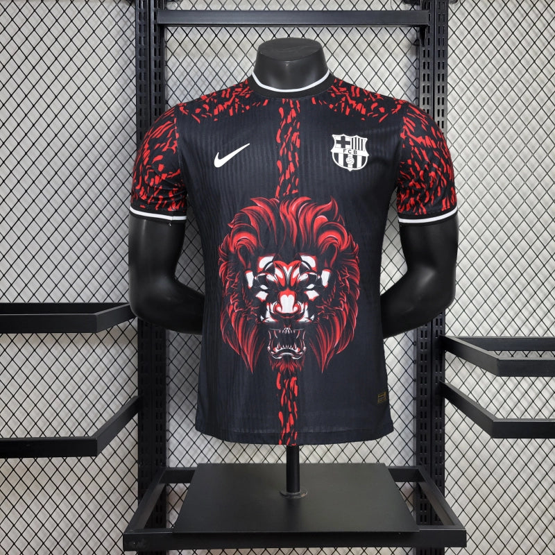 Barcelona 25/26 Lion Edition Jersey - Red - Player Version - Slim Fit