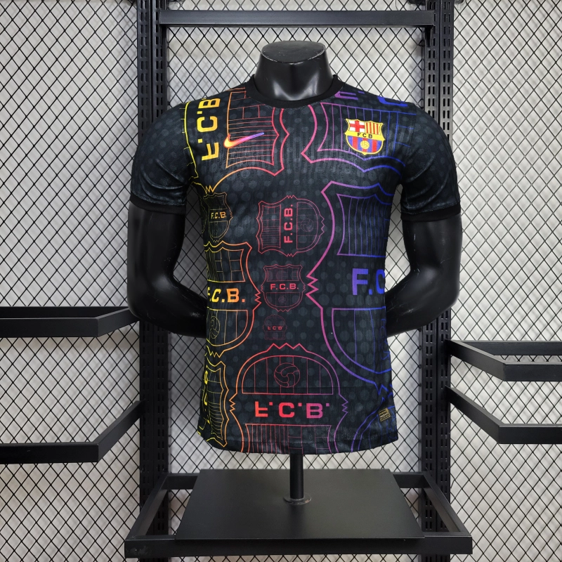 Barcelona 25/26 Special Edition Jersey - Black, Yellow and Red - Player Version - Slim Fit