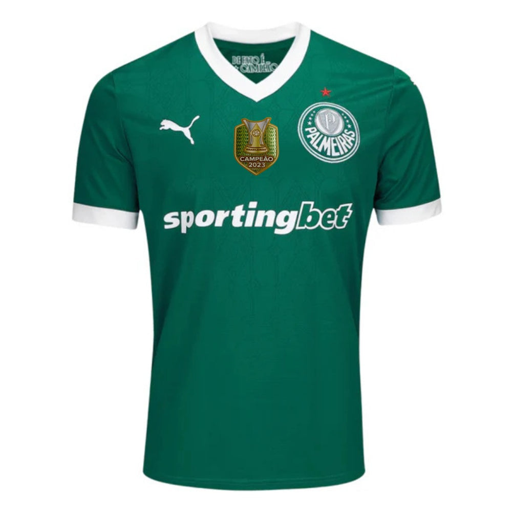Palmeiras Home Jersey 2025/26 Patch Campeão | Fan Version