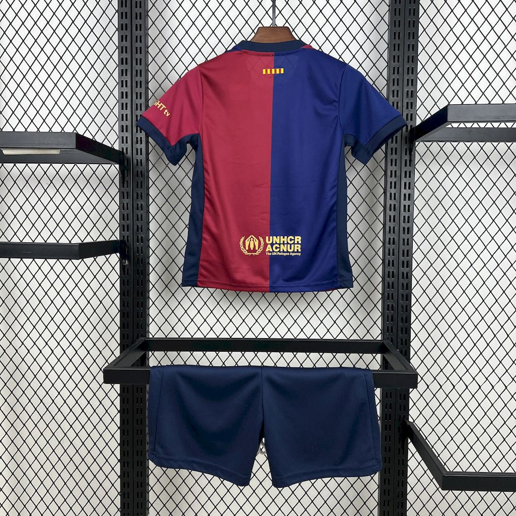 Barcelona 2024/25 Travis Scott Edition Kids Kit -Fan Version