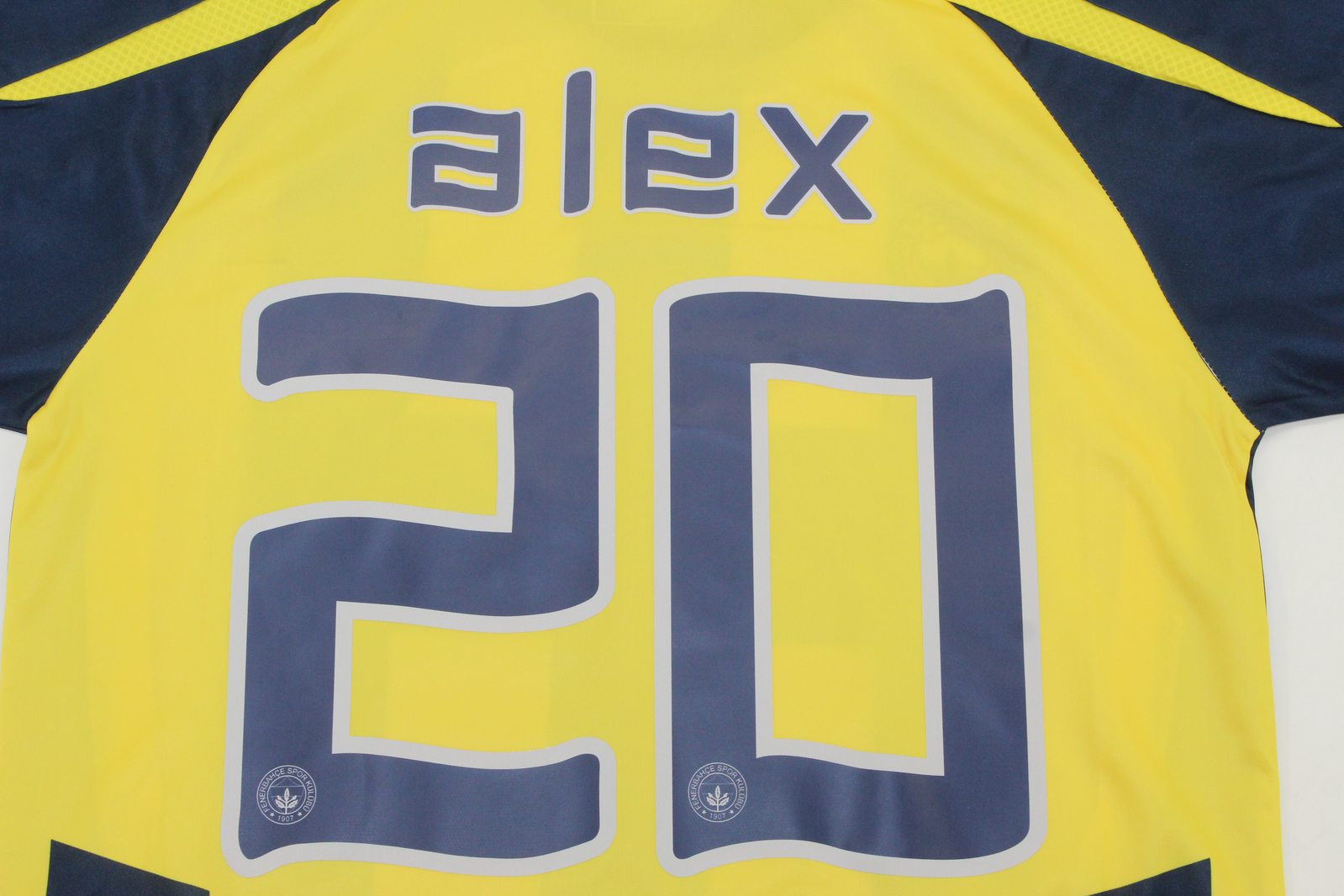 Fenerbahce 07-08 Retro Jersey home Alex #20