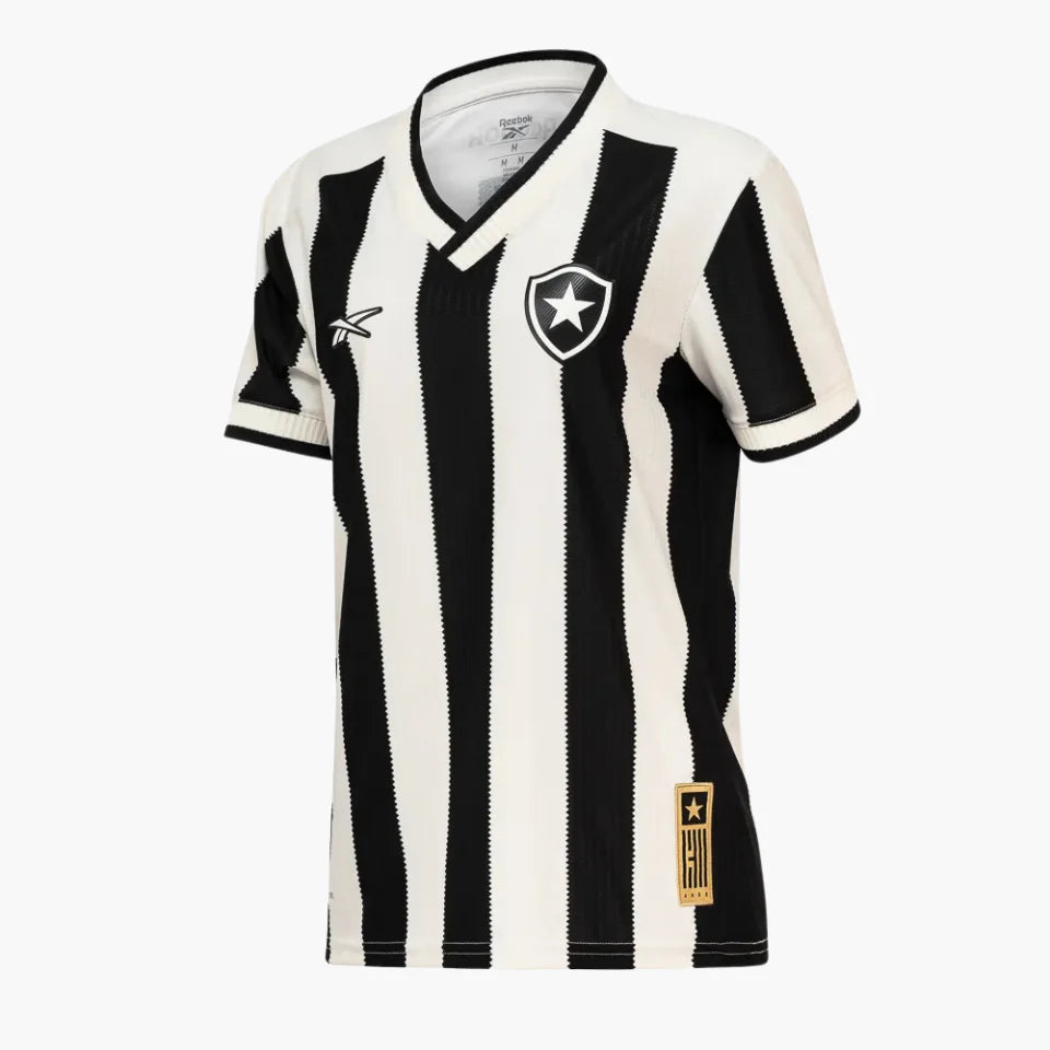 Camisa Feminina Reebok Botafogo 2024/25 I - Patch Libertadores