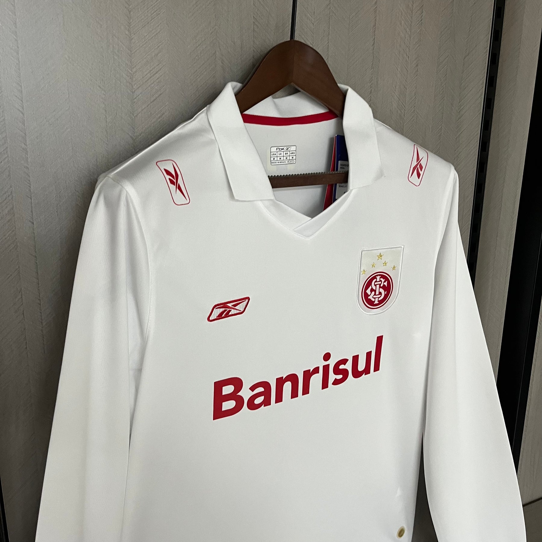 Retro long sleeve 2006 Brazil International Away
