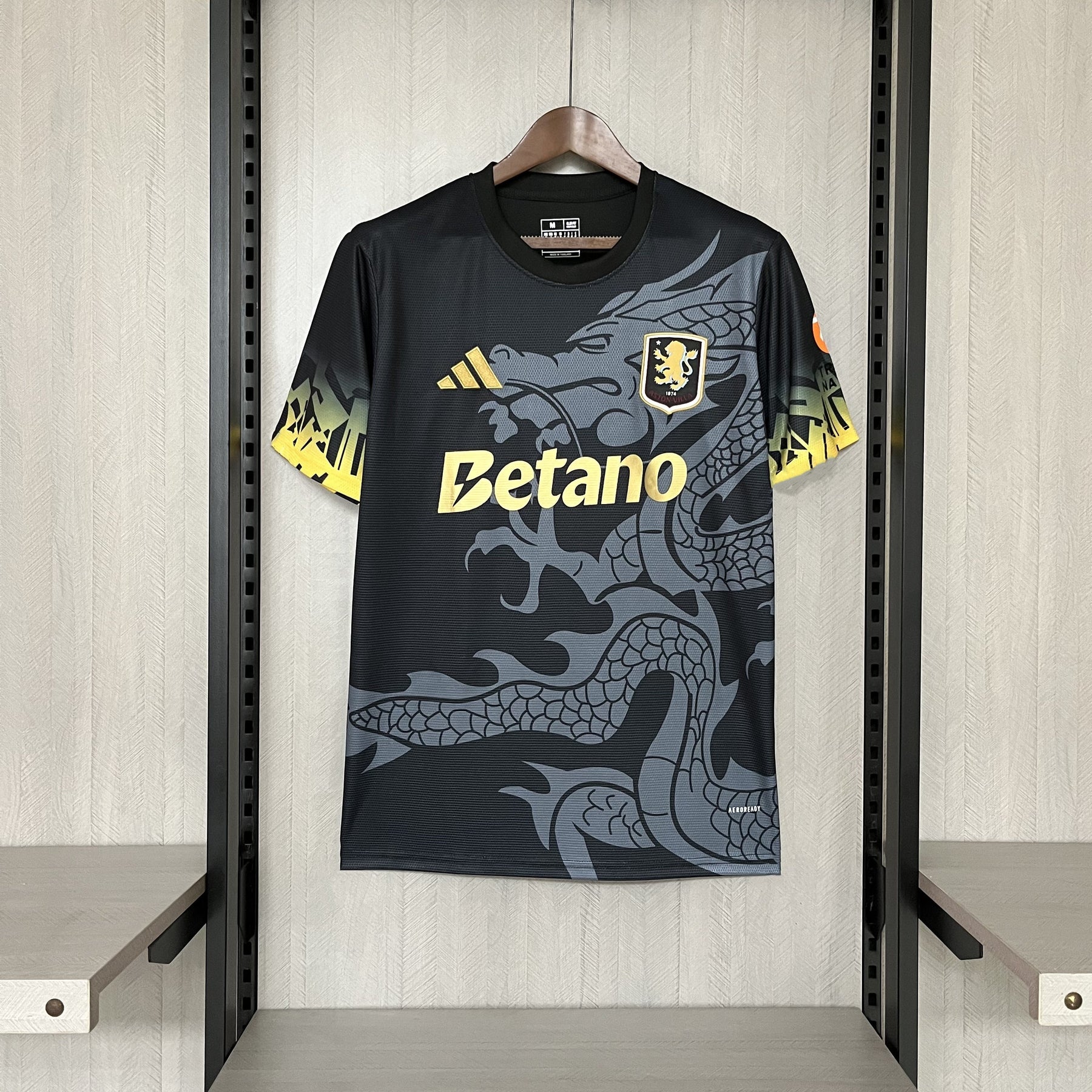 2025_26 Aston Villa Black Jersey