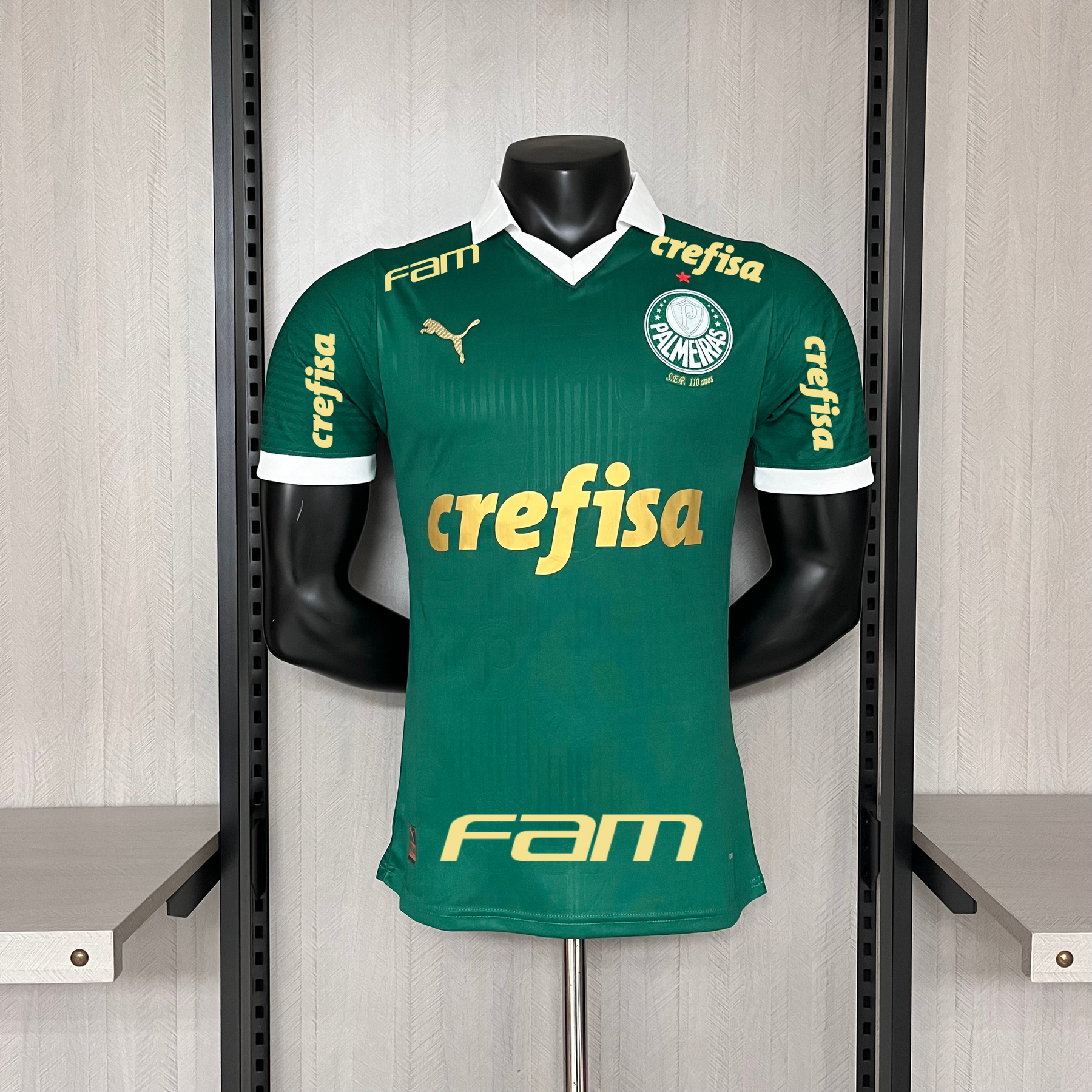 Palmeiras 2024/25 home Player All Sponsor - Slim Fit