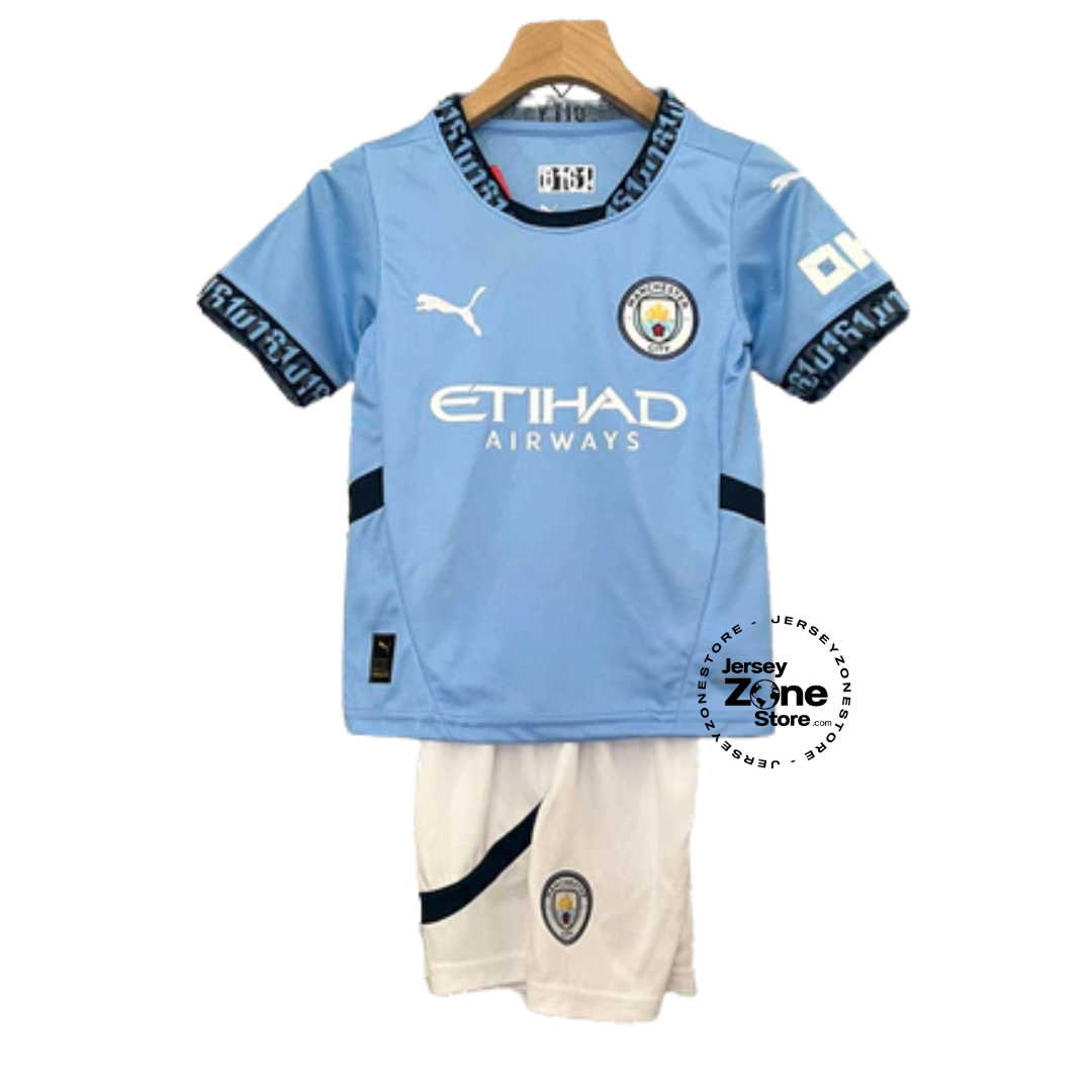 Kit Kids Manchester City Home Jersey 2024/25