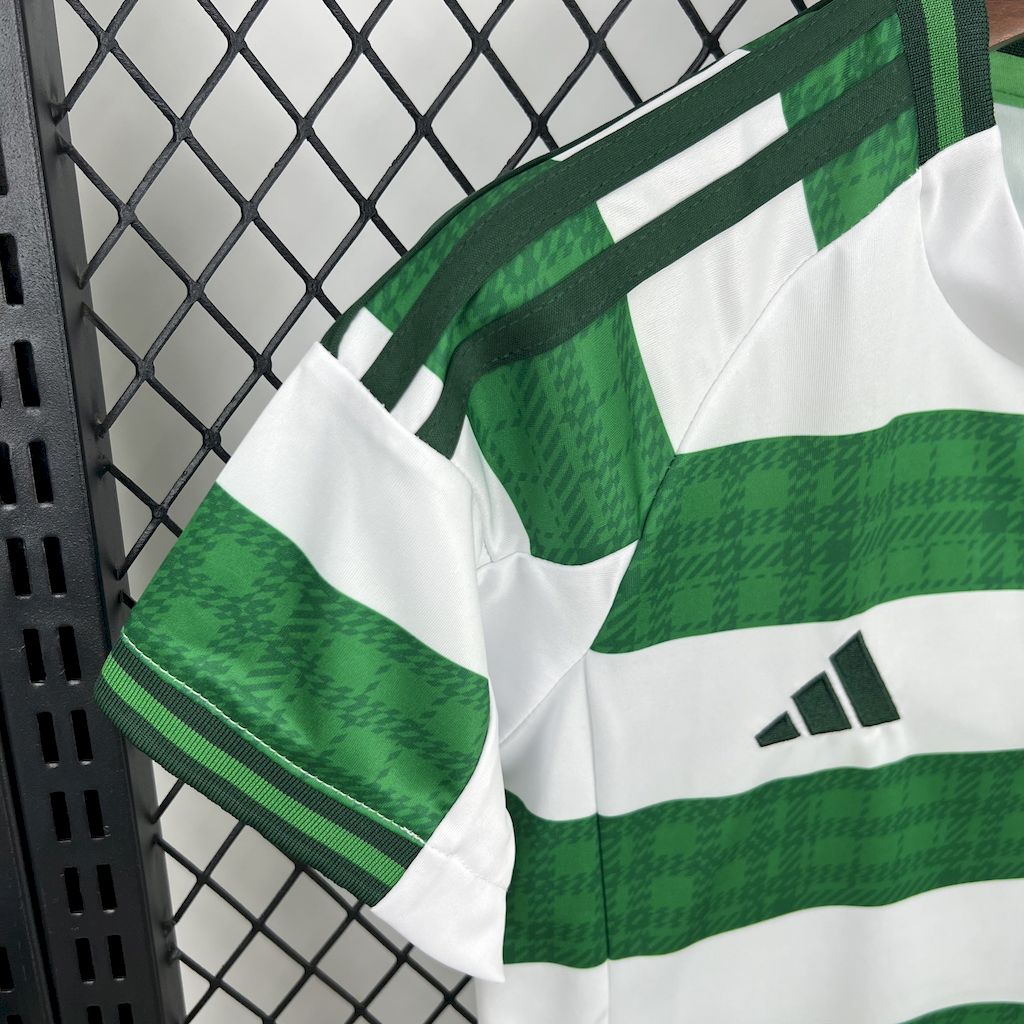 Celtic 2025/26 Home Kids Kit