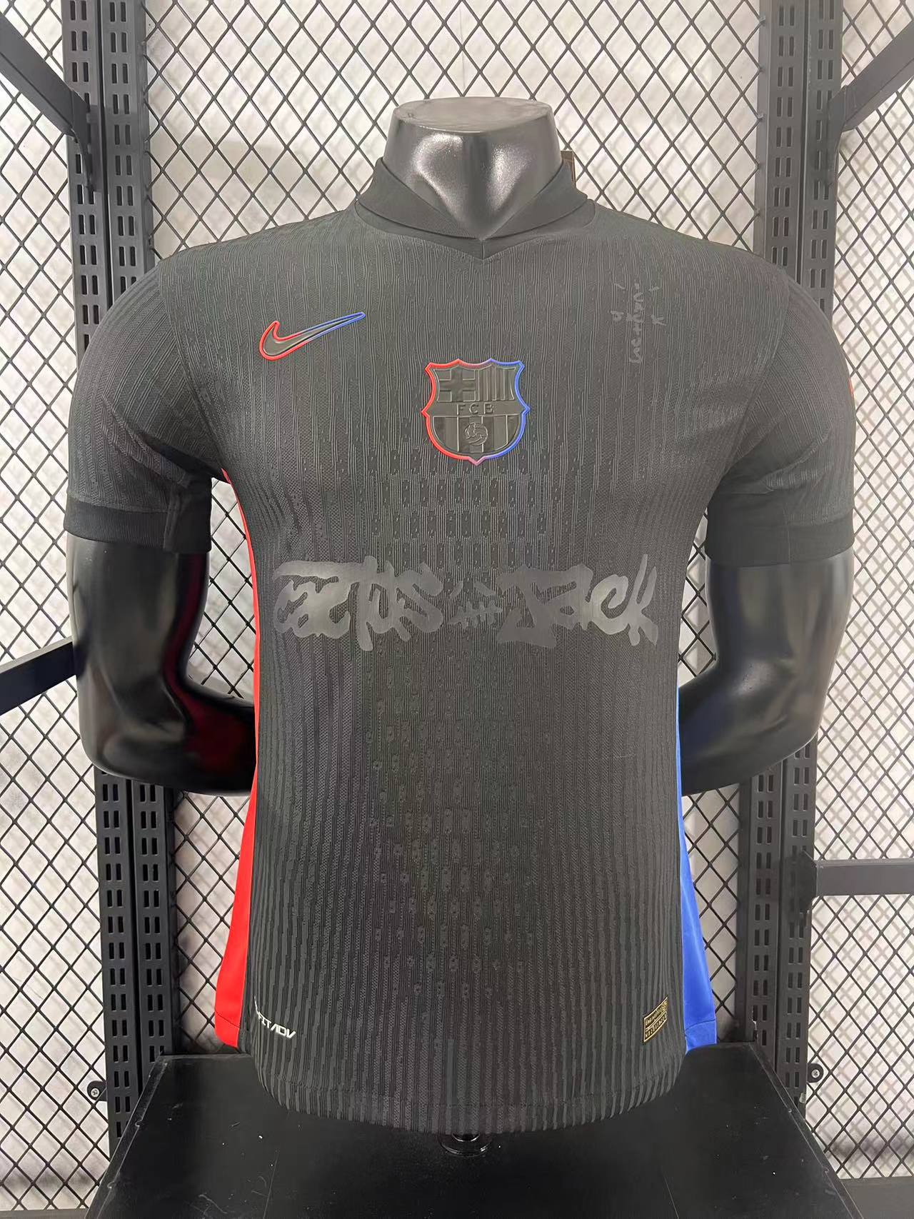 Barcelona Away 2025/26 - Travis Scott Collab Spotify Player Authentic - Slim Fit