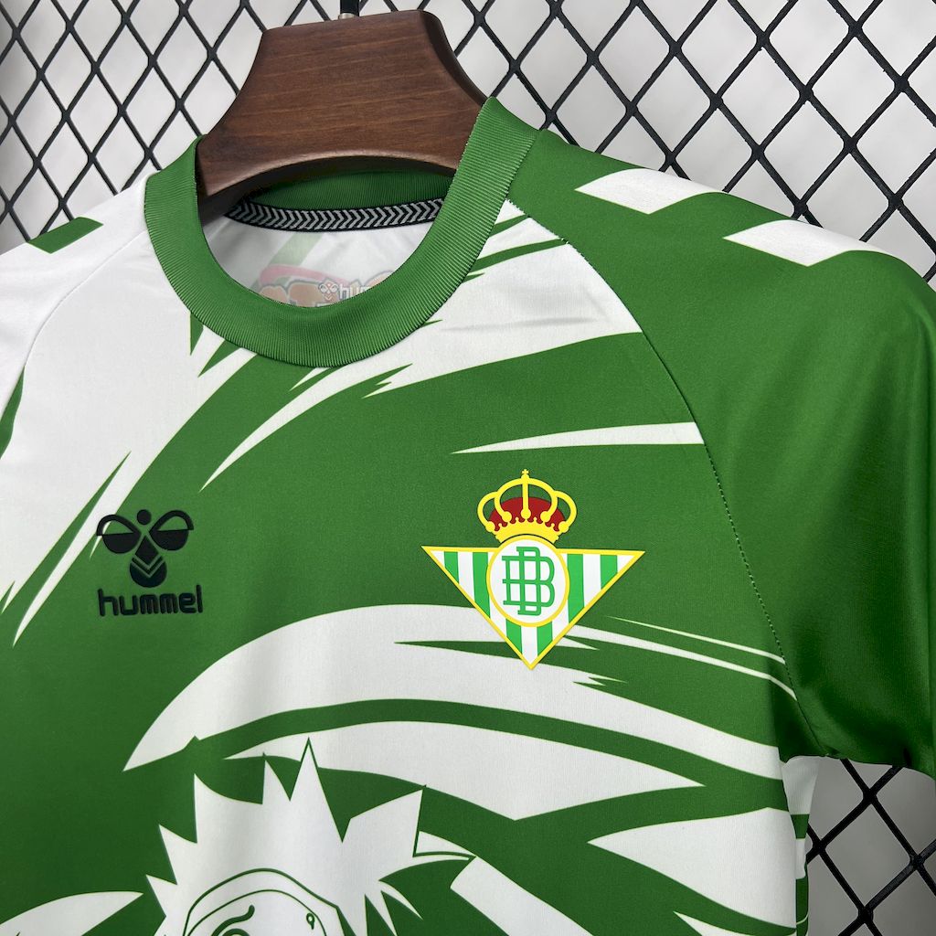 Real Betis 2025/26 Hummel x Limited-edition Naruto Kids Kit