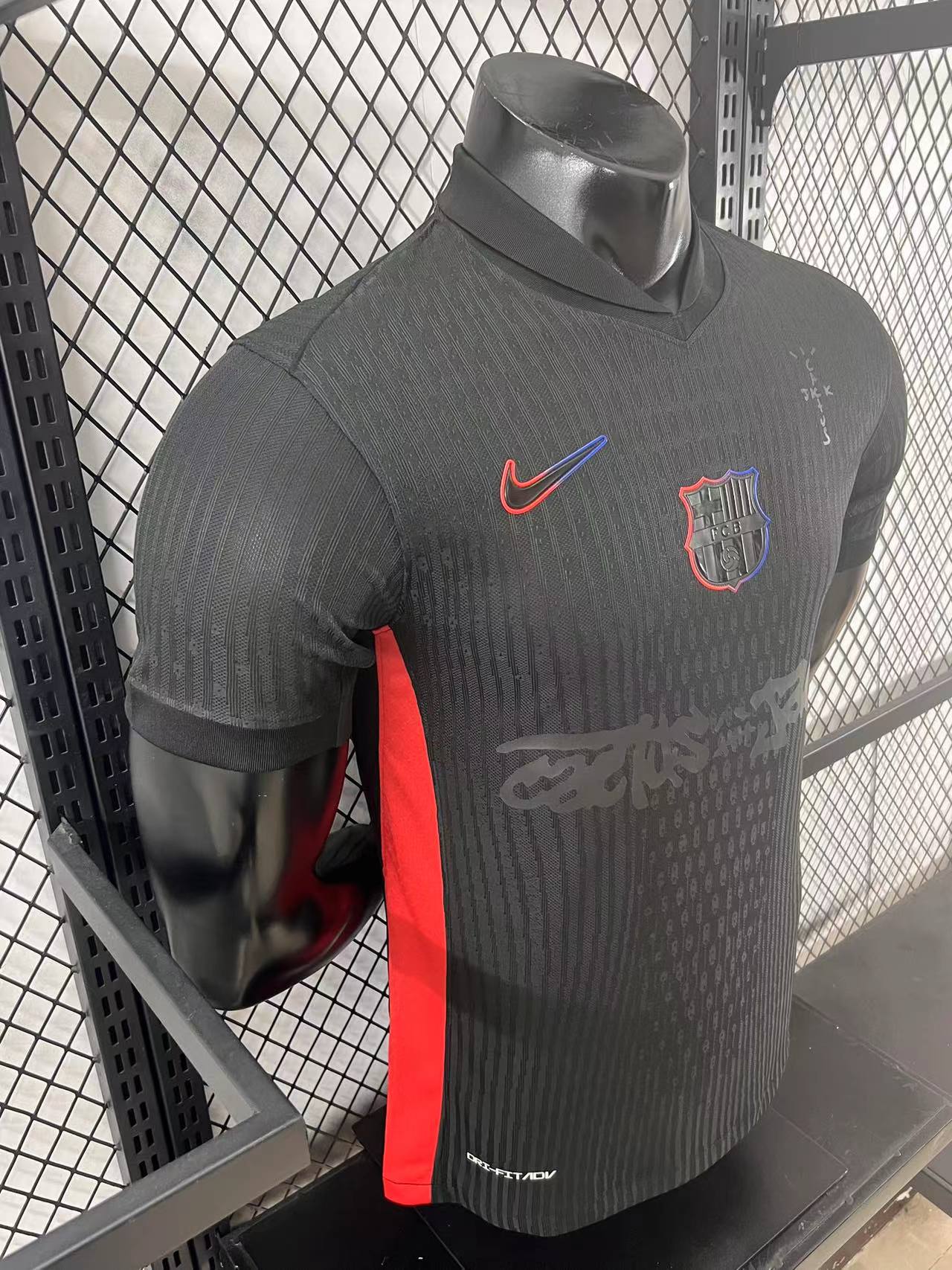 Barcelona Away 2025/26 - Travis Scott Collab Spotify Player Authentic - Slim Fit