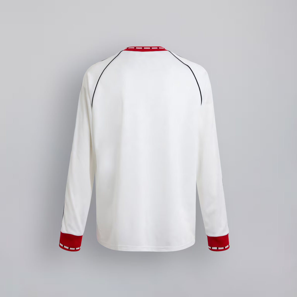 Manchester United Bring Back 1991 Away Long Sleeve Jersey White
