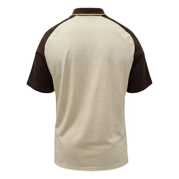 Conjunto Flamengo Treino C/Zíper 26/27 - Bege