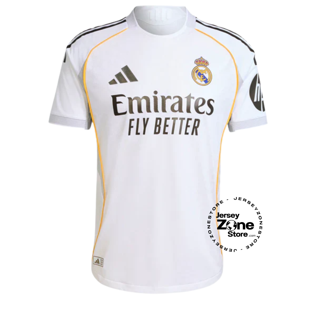 Real Madrid 25/26 Home Jersey | Player Authentic Slim Fit