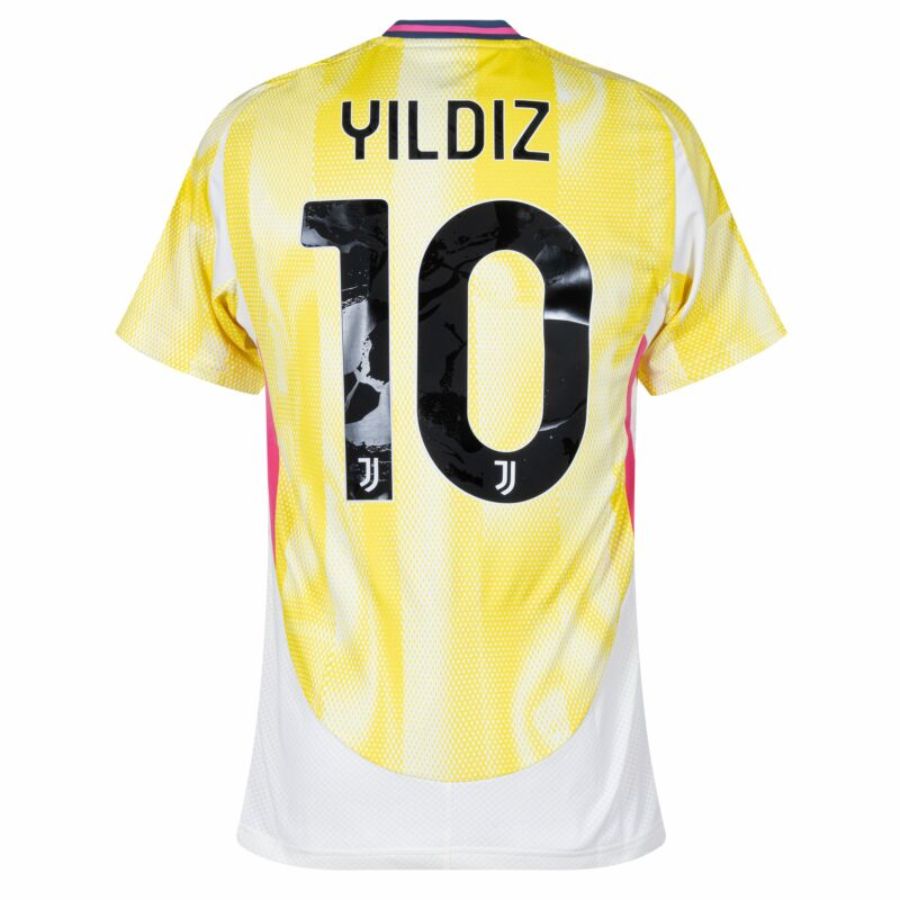 Juventus Away 2024/25 Patches UCL UEFA Foundation (Official Printing)