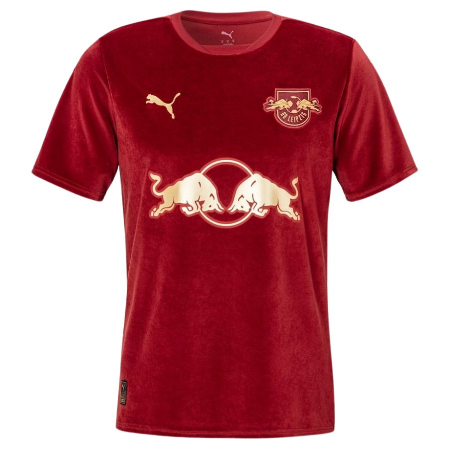 RB Leipzig Fan Jersey Christmas Special Edition 2024/25 Patches UCL UEFA Foundation (Official Printing)