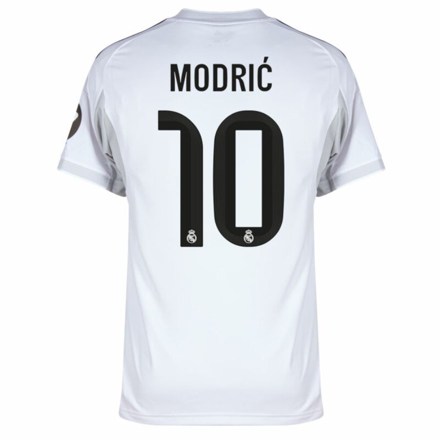 Real Madrid Modric 10 Home Fan Jersey 2025/26 Patch Club World Cup