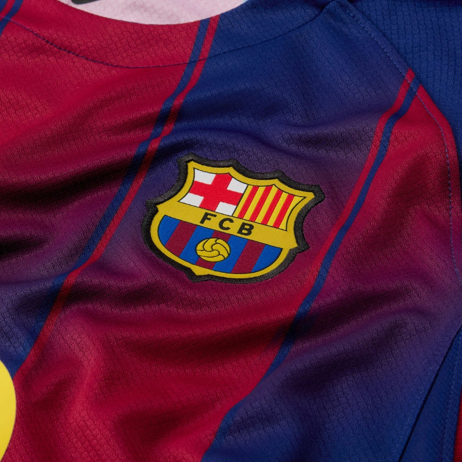 Barcelona Lamine Yamal 10 Home Fan Jersey 2025/26 - Patchs UCL UEFA
