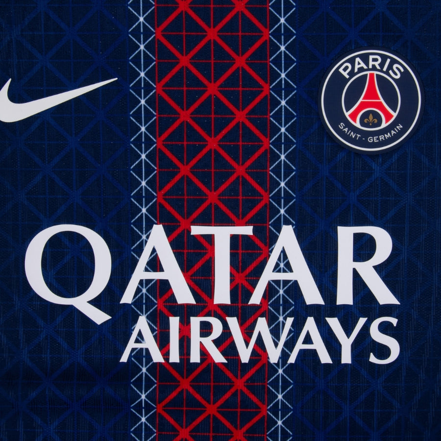 PSG Kvaratskhelia 7 Home Authentic Player 2025/26 Dri-Fit ADV Match