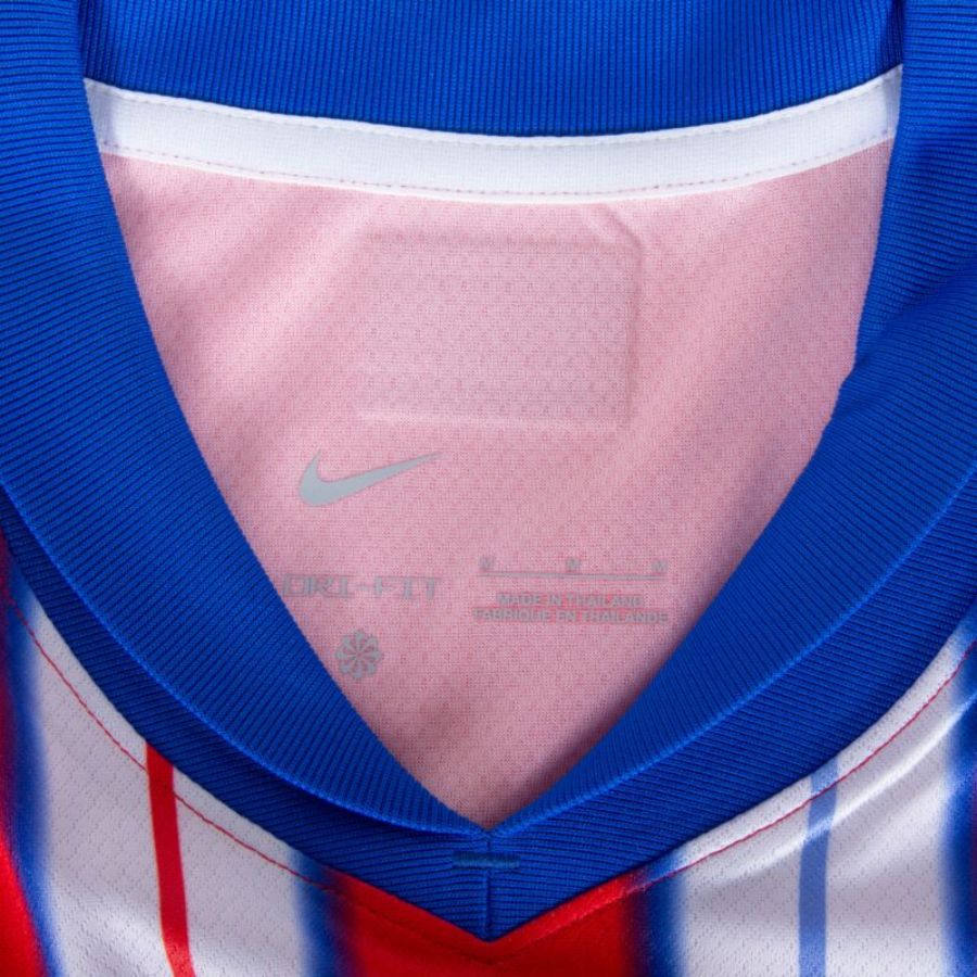 Atlético Madrid Griezmann 7 Home Fan Jersey 2024/25 Patches UCL UEFA Foundation (Official Printing)