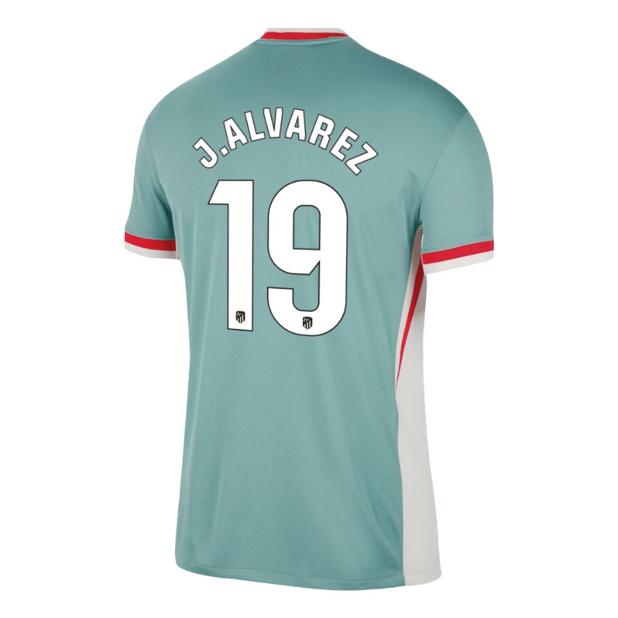 Atlético Madrid Away Fan Jersey 2024/25 Patches UCL UEFA Foundation (Official Printing)