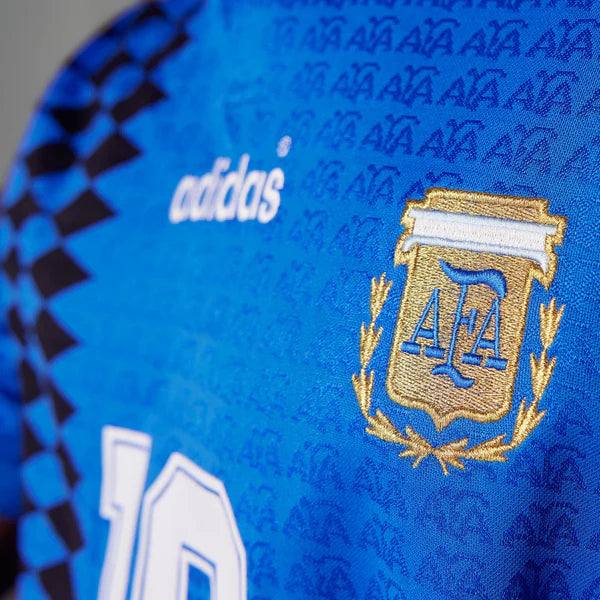 Argentina 1994 II Away Jersey - Retro Version
