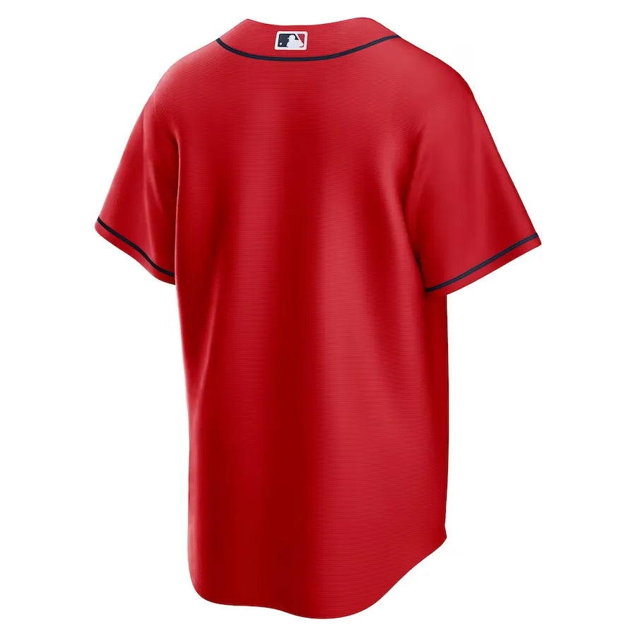 Jersey MLB Atlanta Braves Nike II Torcedor Masculina Vermelha