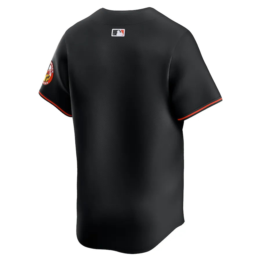Jersey MLB Baltimore Orioles Nike Black Alternate Limited Torcedor Masculina Preta