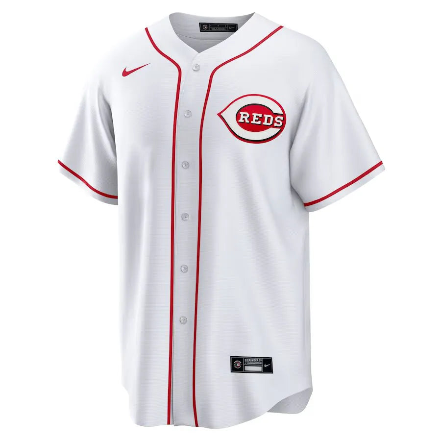 Jersey MLB Cincinnati Reds Nike Home Torcedor Masculina Branca Elly De La Cruz 44