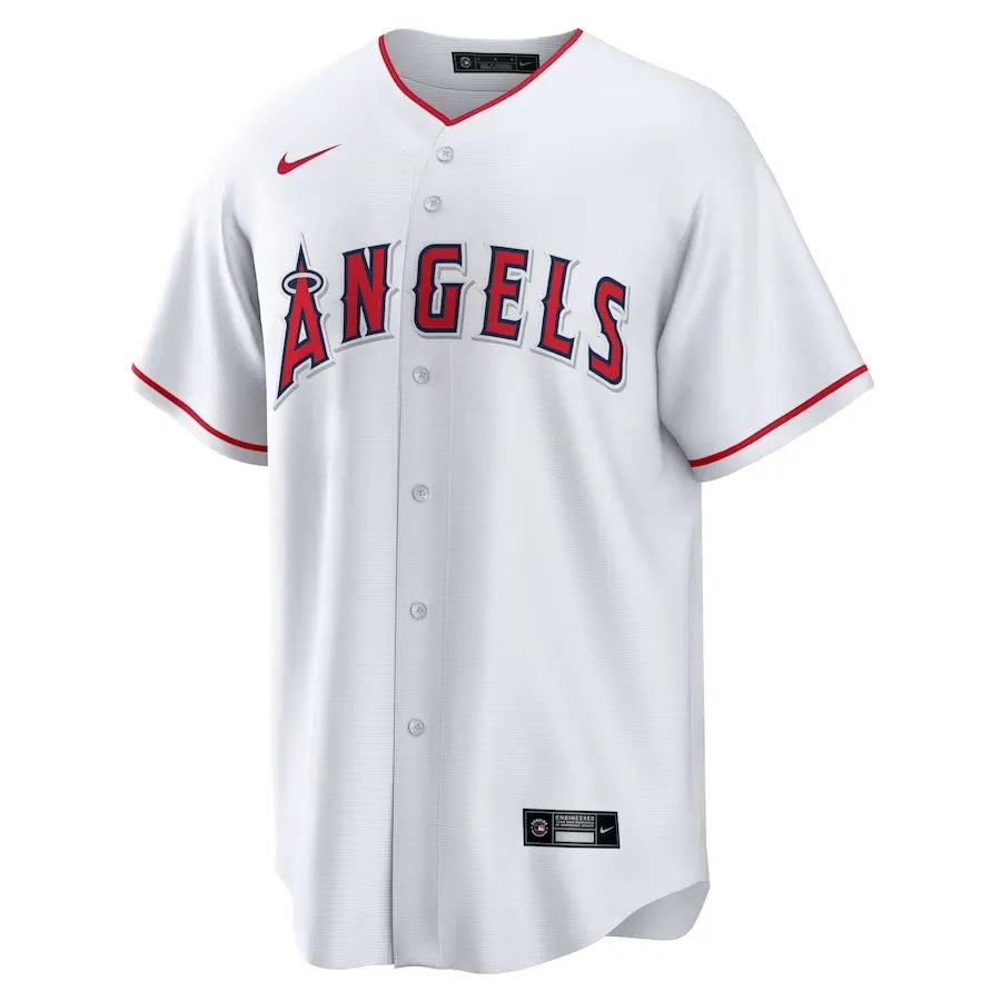 Jersey MLB Los Angeles Angels I Nike Torcedor Masculina Branca Shohei Ohtani 17