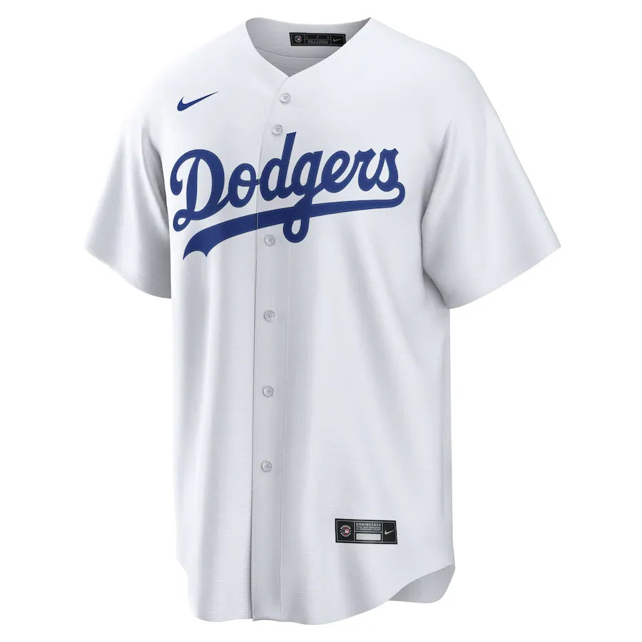 Jersey MLB Los Angeles Dodgers I Nike Torcedor Masculina Branca Mookie Betts 50