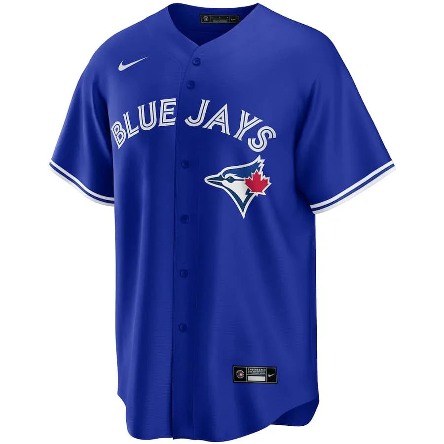 Jersey MLB Toronto Blue Jays Nike II Torcedor Masculina Azul Bo Bichette 11