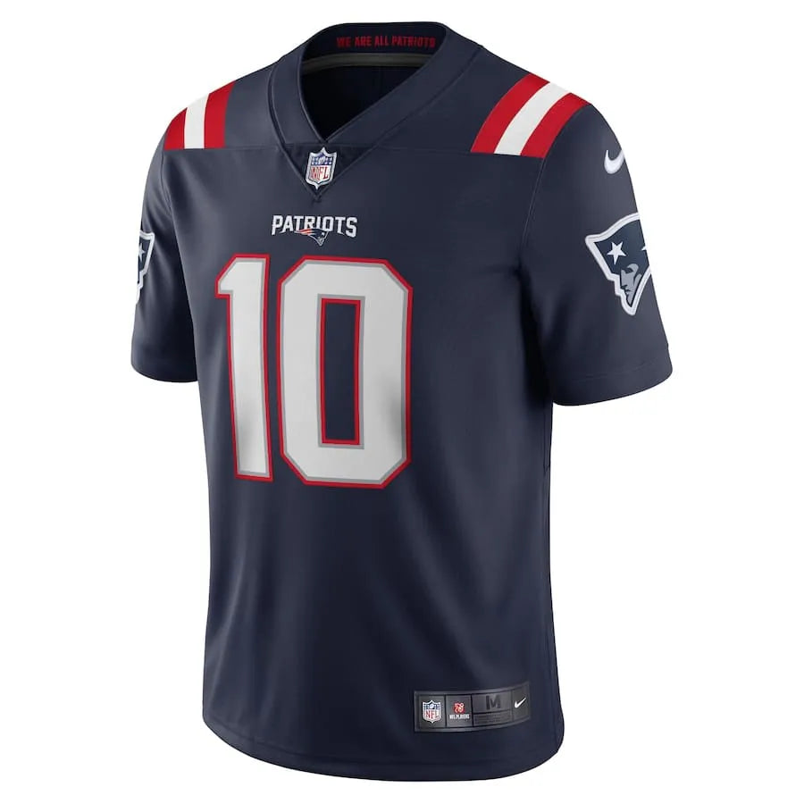NFL New England Patriots Mac Jones Nike Limited Jersey Azul