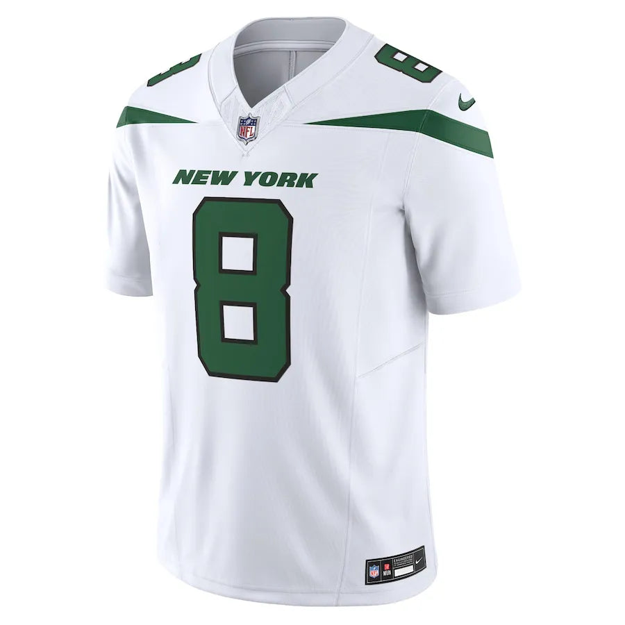 NFL New York Jets White Aaron Rodgers Spotlight Jersey Branca