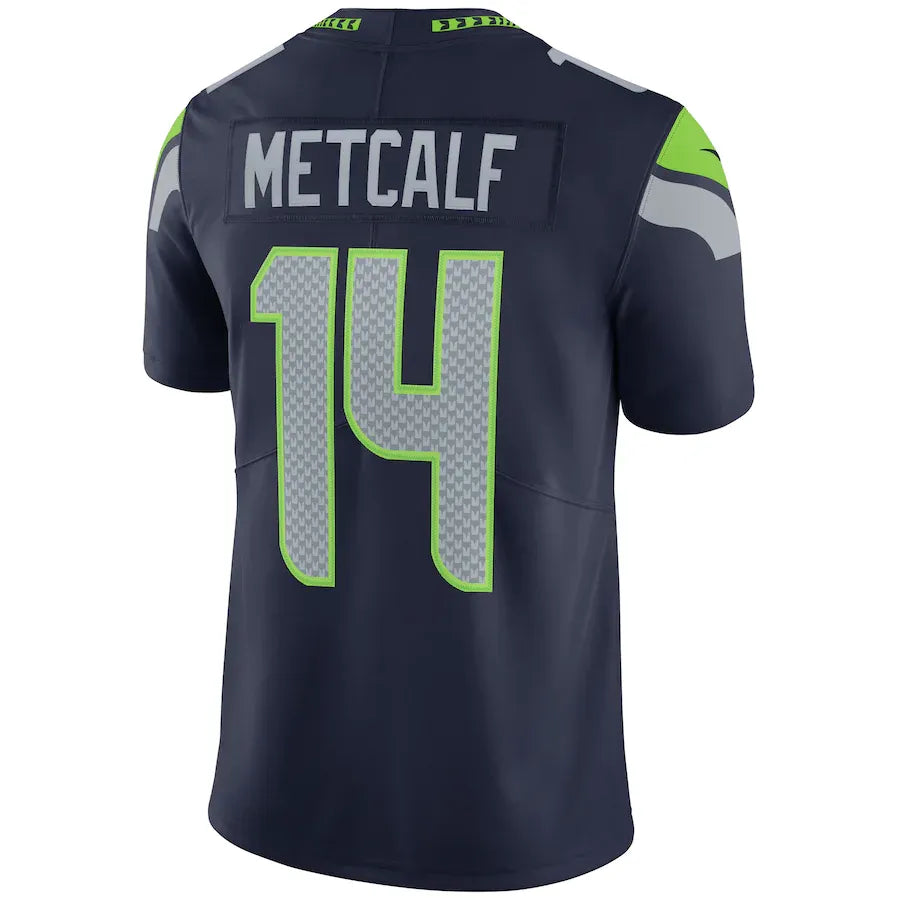 NFL Seattle Seahawks Metcalf 14 Limited Jersey Azul Marinho