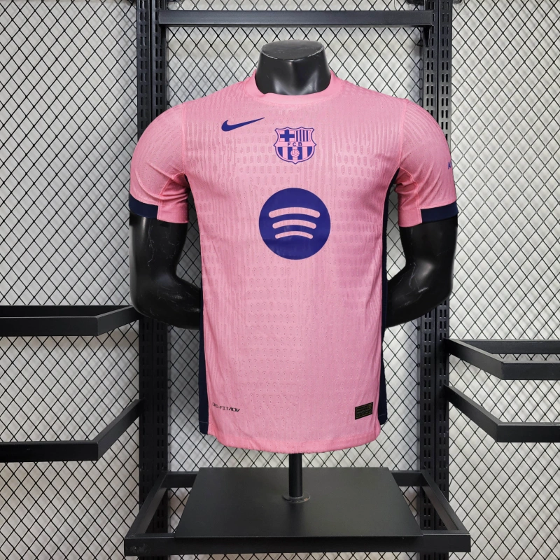 25/26 Player Barcelona Pink Special Edition jersey - Slim Fit