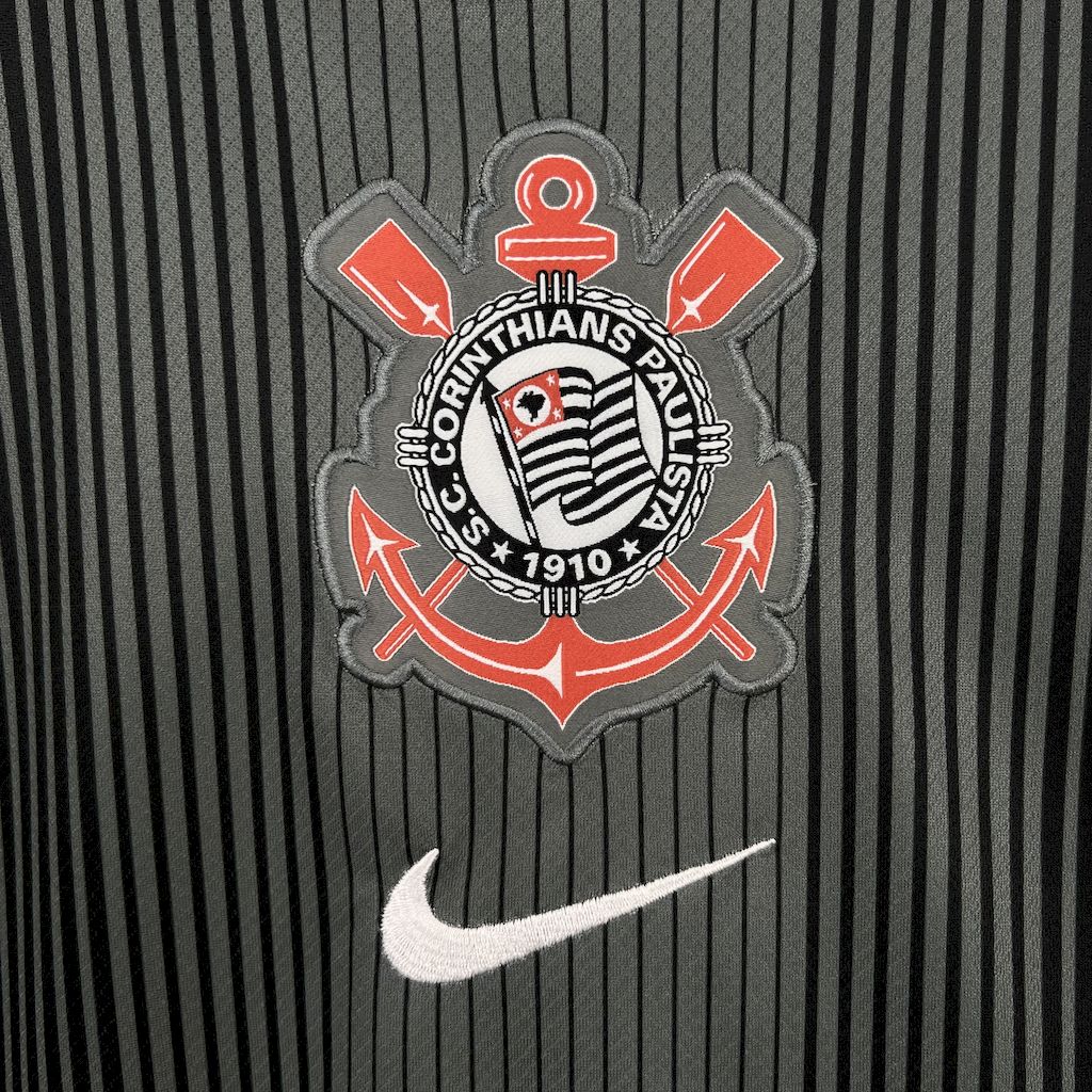 Corinthians 2025/26 Black goalkeeper Jersey
