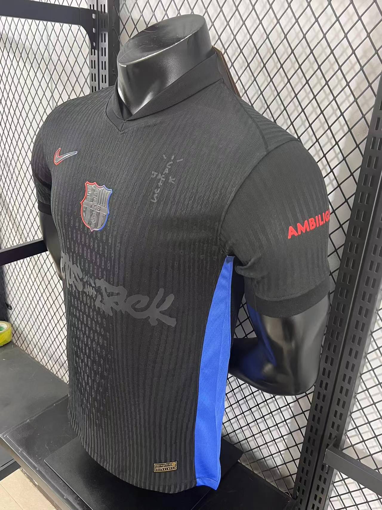 Barcelona Away 2025/26 - Travis Scott Collab Spotify Player Authentic - Slim Fit