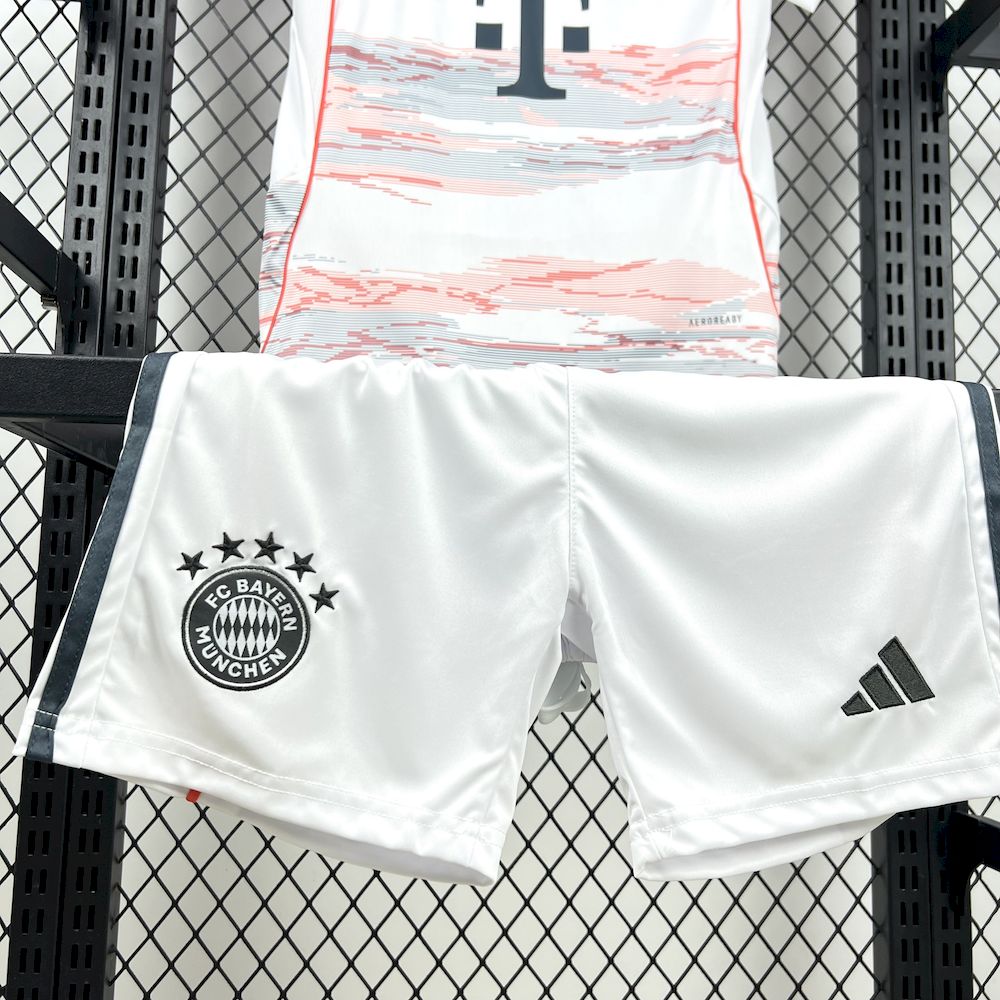 Bayern Munich 2025/26 Away Kids Kit
