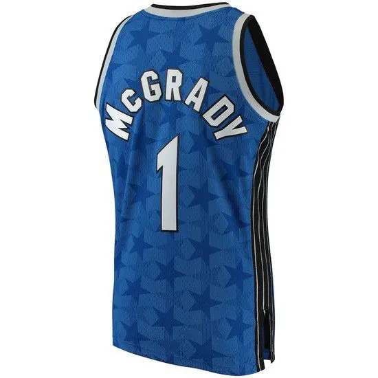 mitchell E Ness Orlando Magic Swingman-Azul