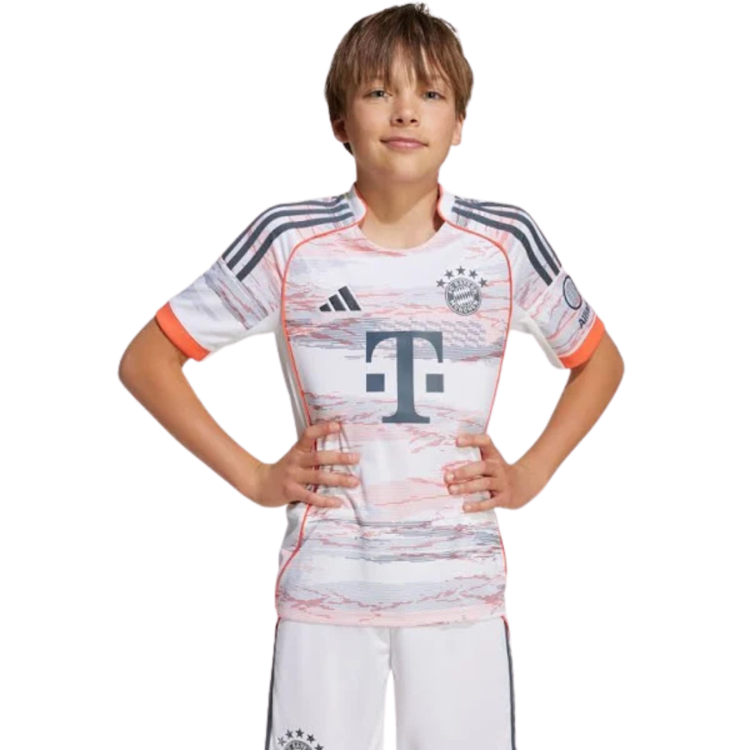 Bayern Munich 2025/26 Away Kids Kit