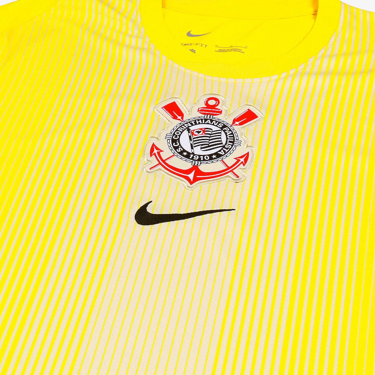 Corinthians 2025/26 Yellow goalkeeper Jersey - Fan Version
