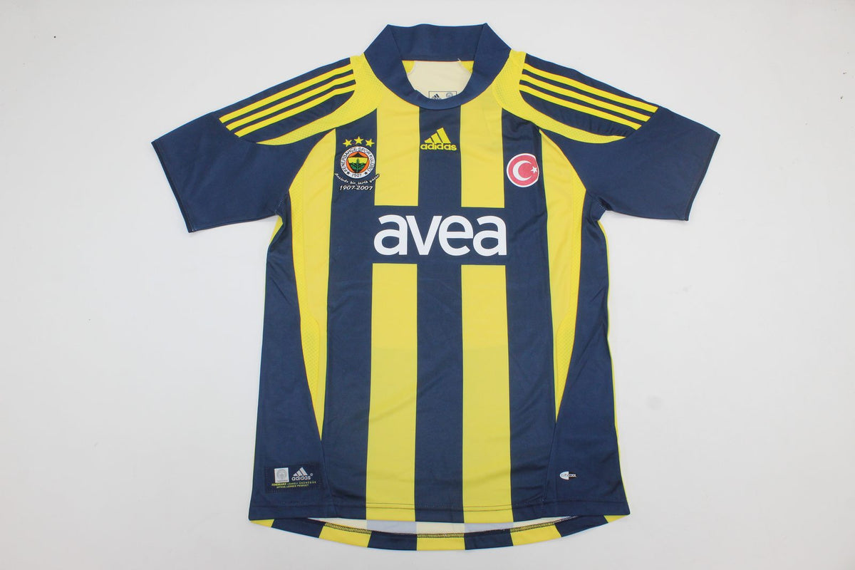 Fenerbahce 07-08 Retro Jersey home Alex #20