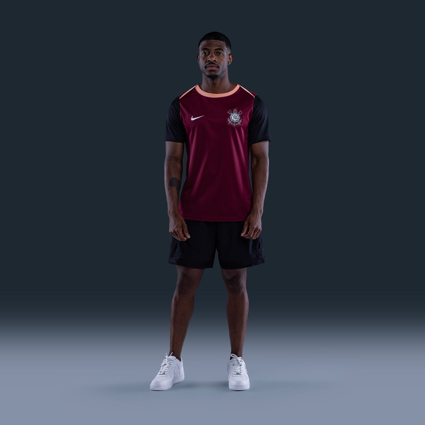 Camisa Corinthians 2026 Treino Masculina - Vinho