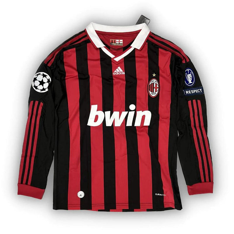 Milan Home Retro Long Sleeve 2009/10