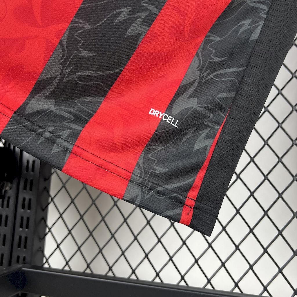 AC Milan 2025/26 Home Long Sleeves Jersey
