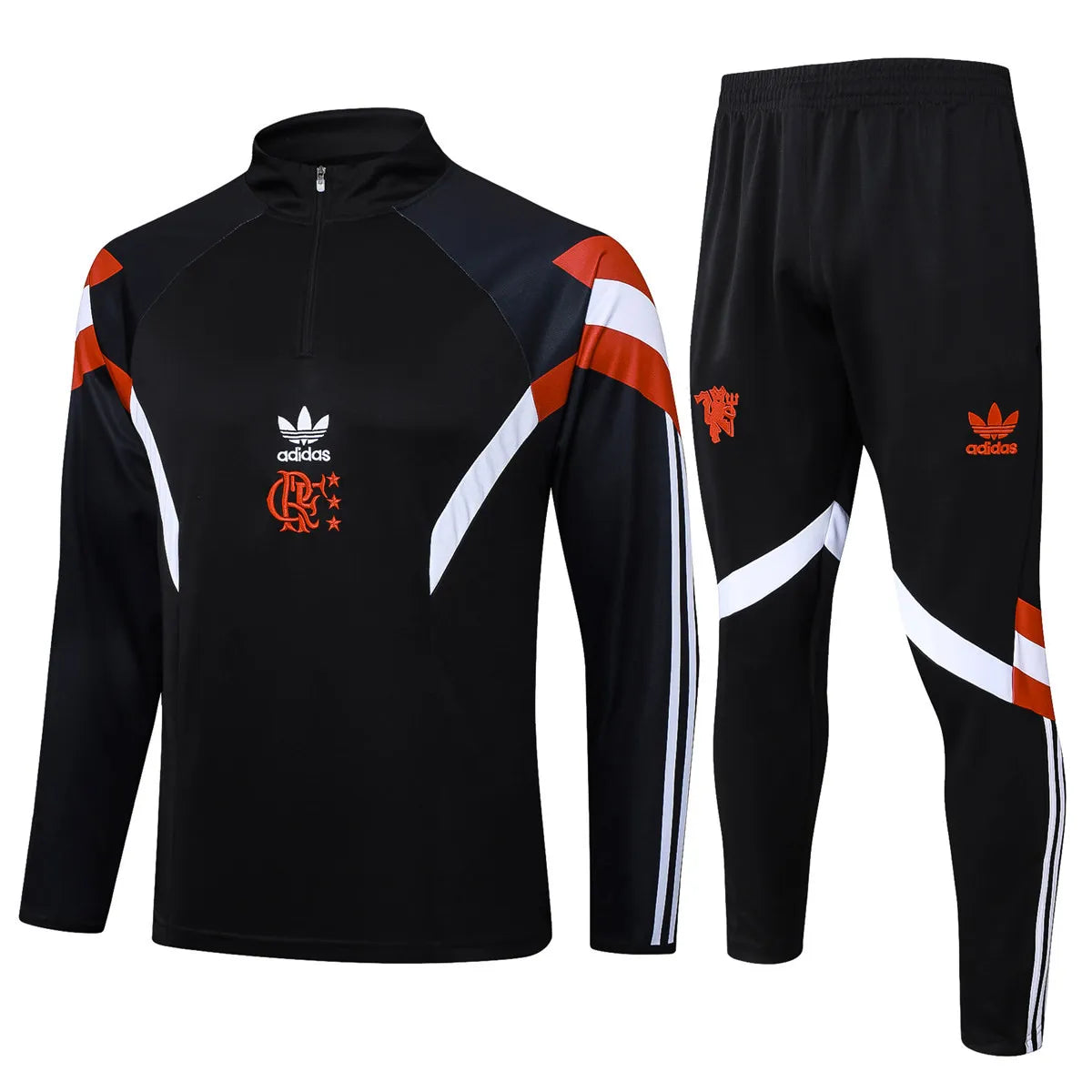 Flamengo Training Suit Black 2025/26