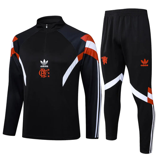 Flamengo Training Suit Black 2025/26