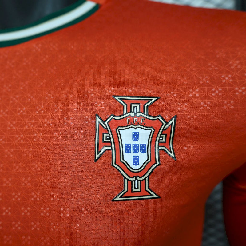 Portugal 2025_26  Home Long Sleeves Jersey Player Version - Puma