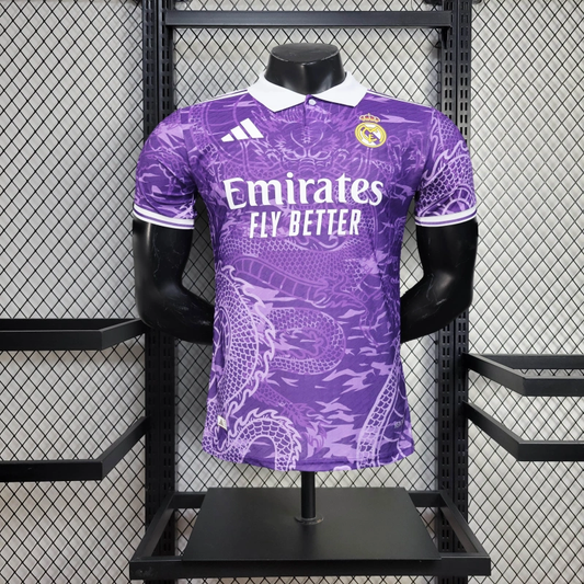 Real Madrid 25/26 Special Edition Jersey - Purple - Player Version - Slim Fit
